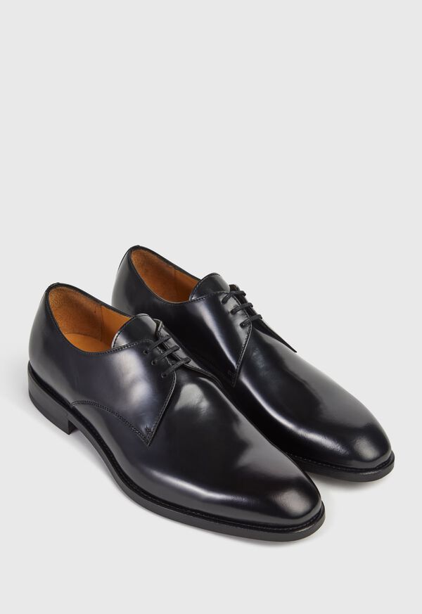 Paul Stuart Hancock Plain Toe Blucher Black | AU_PAUL45045