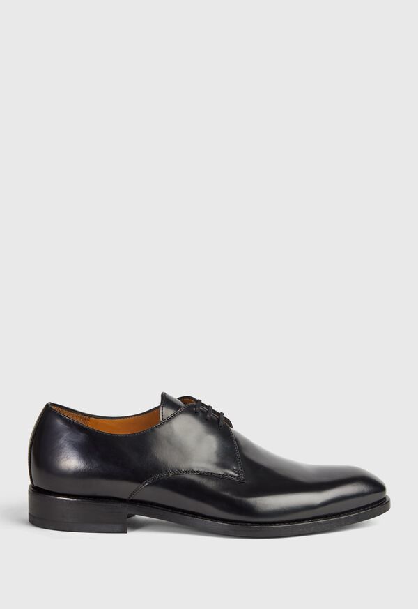 Paul Stuart Hancock Plain Toe Blucher Black | AU_PAUL45045