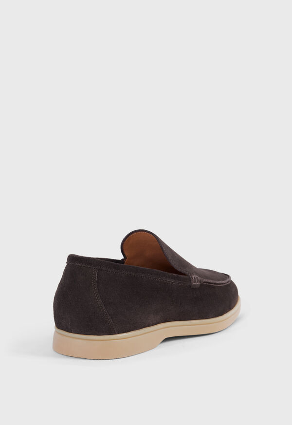 Paul Stuart Harvey Suede Venetian Dark Brown | AU_PAUL25333