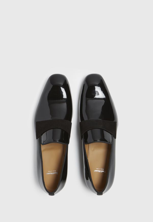 Paul Stuart Heron Patent Leather Formal Slip-On Black | AU_PAUL45244