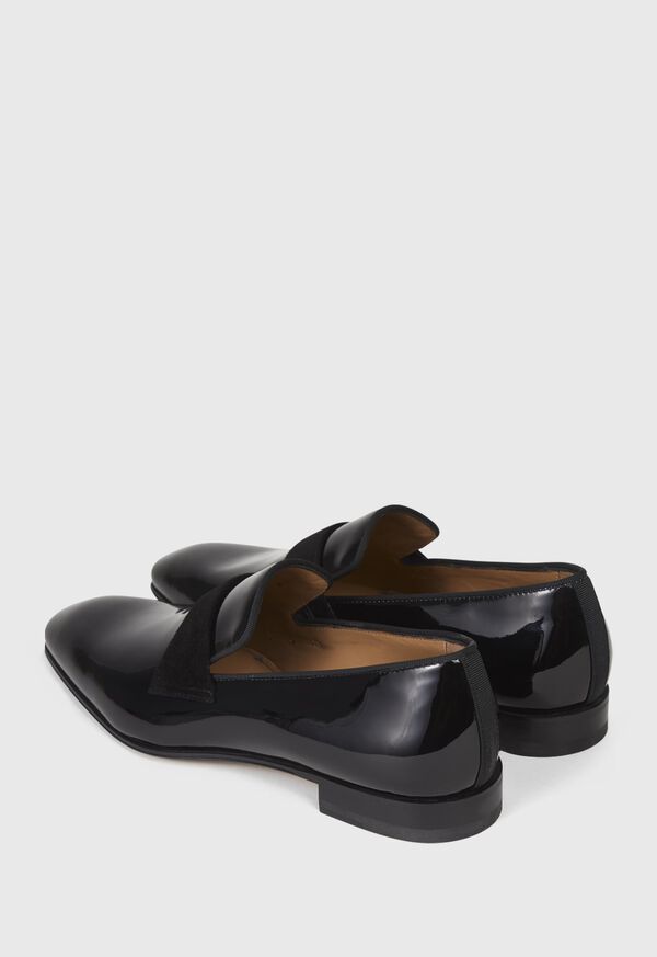 Paul Stuart Heron Patent Leather Formal Slip-On Black | AU_PAUL45244