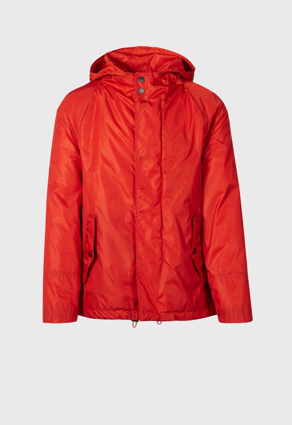 Paul Stuart Hooded Parka Dark Orange | AU_PAUL37823