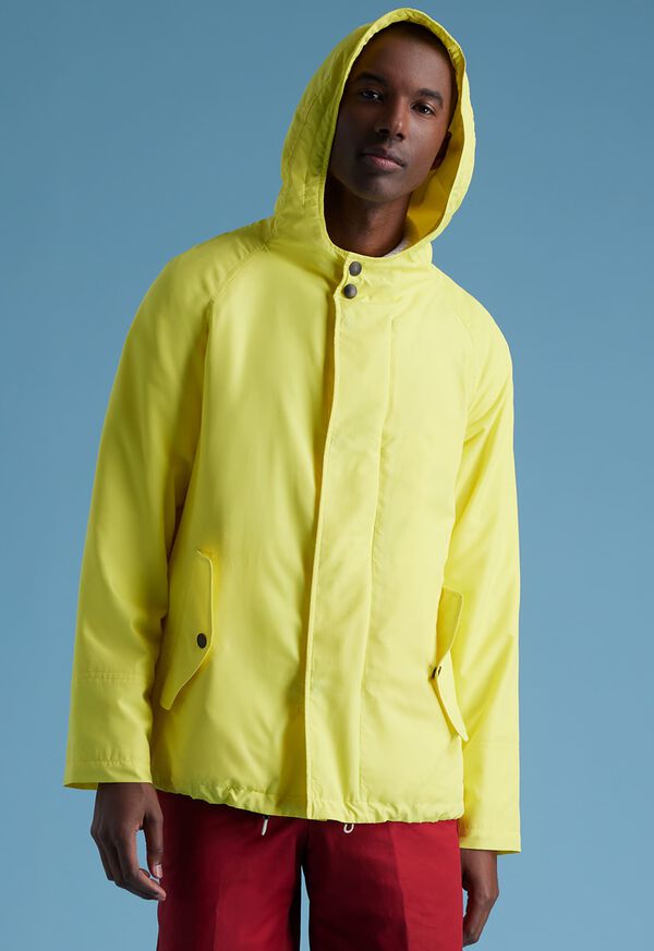 Paul Stuart Hooded Parka Yellow | AU_PAUL72235