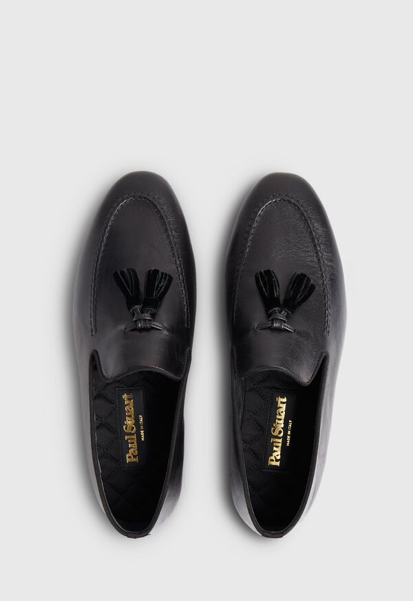 Paul Stuart Hope Leather Slip-On Black | AU_PAUL38739