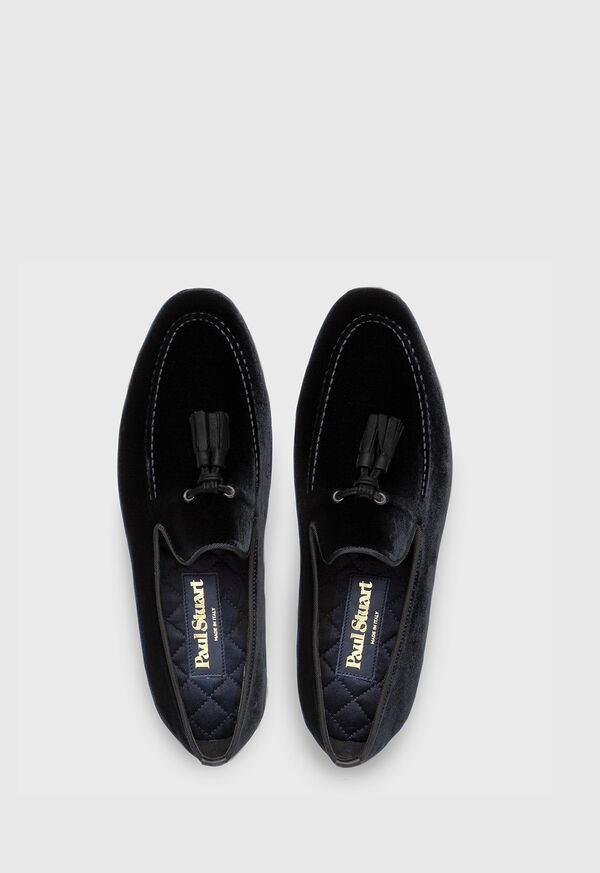 Paul Stuart Hope Velvet Slip-On Black | AU_PAUL93004