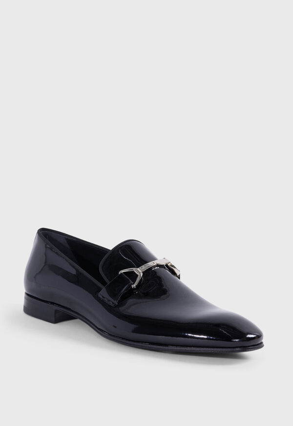 Paul Stuart Horatio Patent Leather Black | AU_PAUL70361