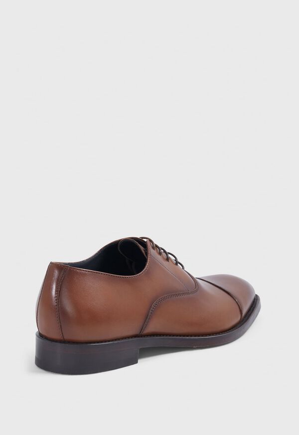 Paul Stuart Houston Leather Cap Toe Brown | AU_PAUL42238