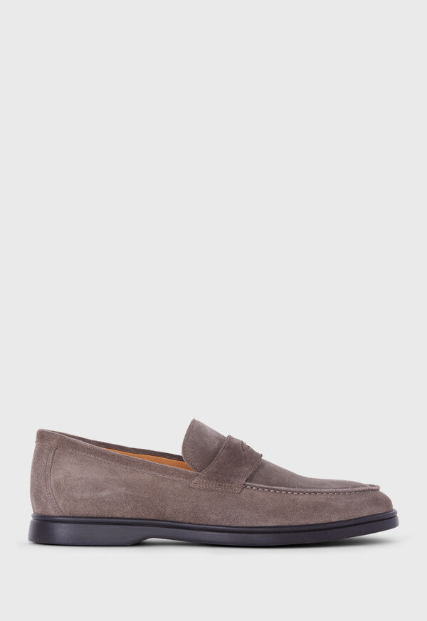 Paul Stuart Hugo Suede Penny Brown | AU_PAUL11488