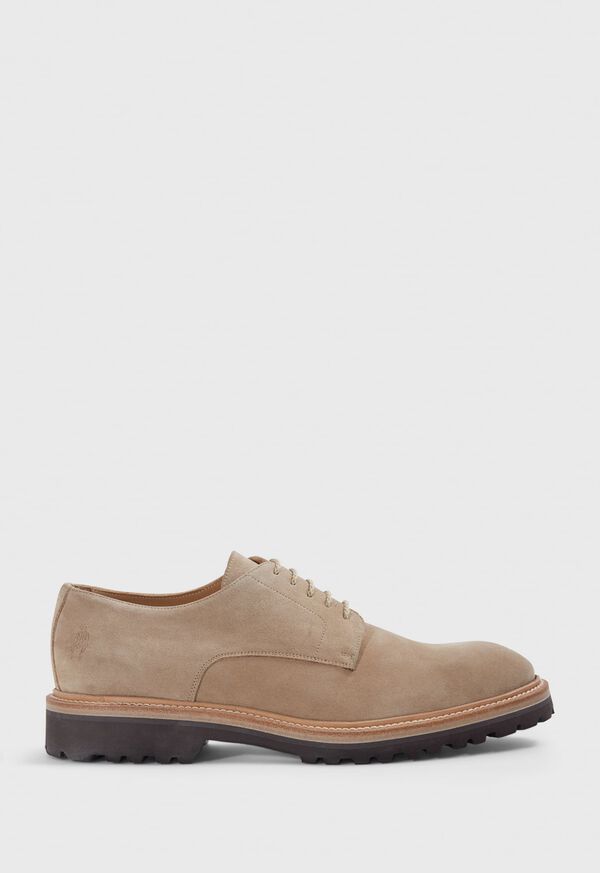 Paul Stuart Hunter Suede Derby Light Beige | AU_PAUL91316