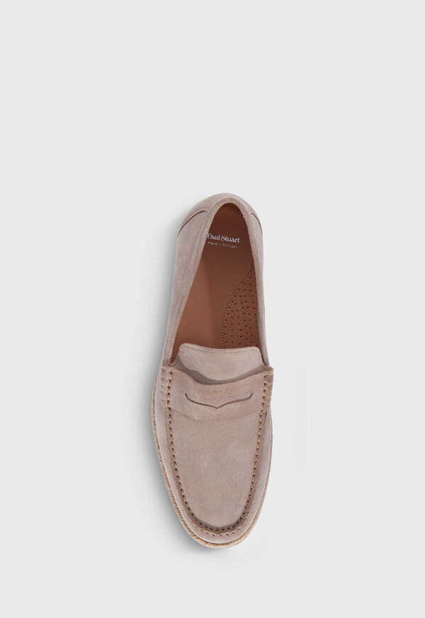 Paul Stuart Huxley Suede Penny Brown | AU_PAUL80063