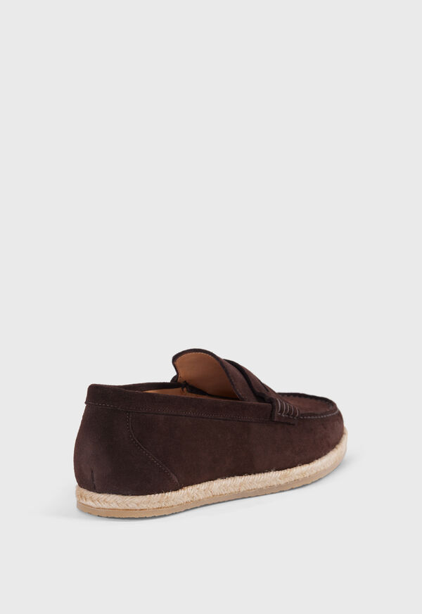 Paul Stuart Huxley Suede Penny Brown | AU_PAUL43599