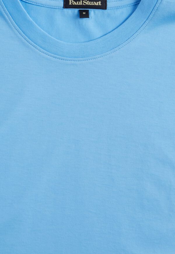 Paul Stuart Jersey T-Shirt Light Blue | AU_PAUL65301