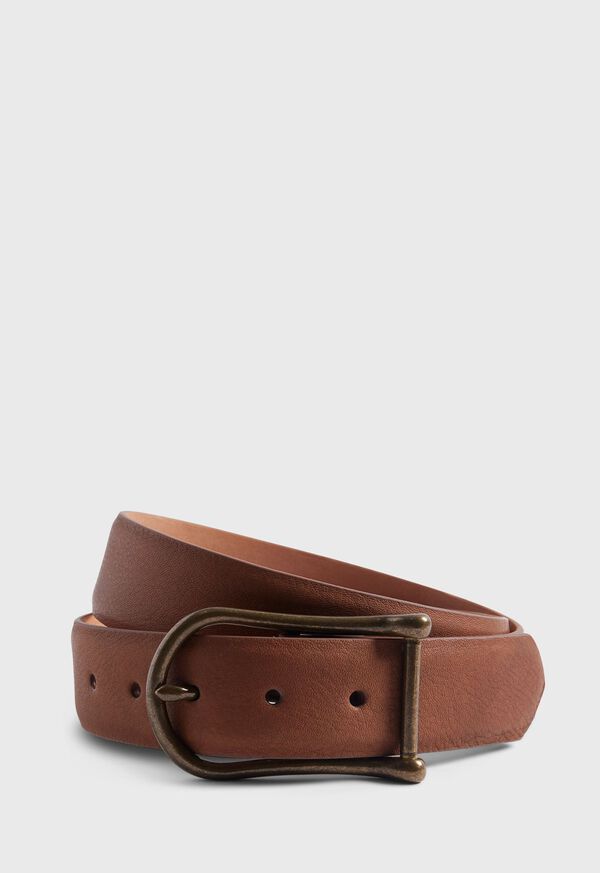 Paul Stuart Leather with Brass Brown | AU_PAUL43382