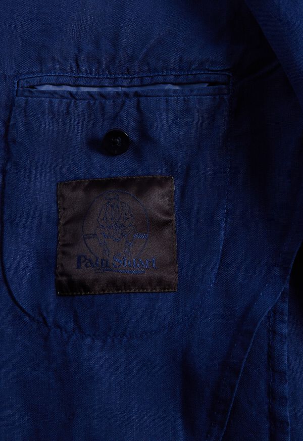 Paul Stuart Linen Garment Dyed Indigo | AU_PAUL11718