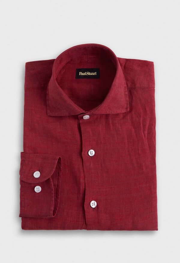 Paul Stuart Linen Red | AU_PAUL13035