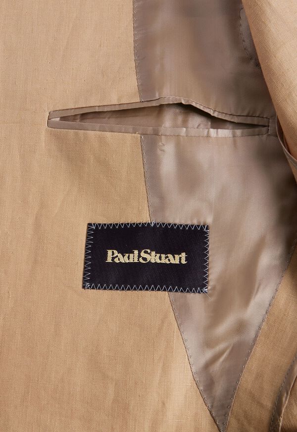 Paul Stuart Linen Shawl Collar Dinner Brown | AU_PAUL86301