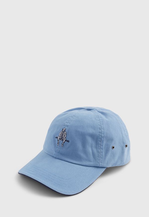 Paul Stuart Logo Baseball Cap Light Blue | AU_PAUL56733