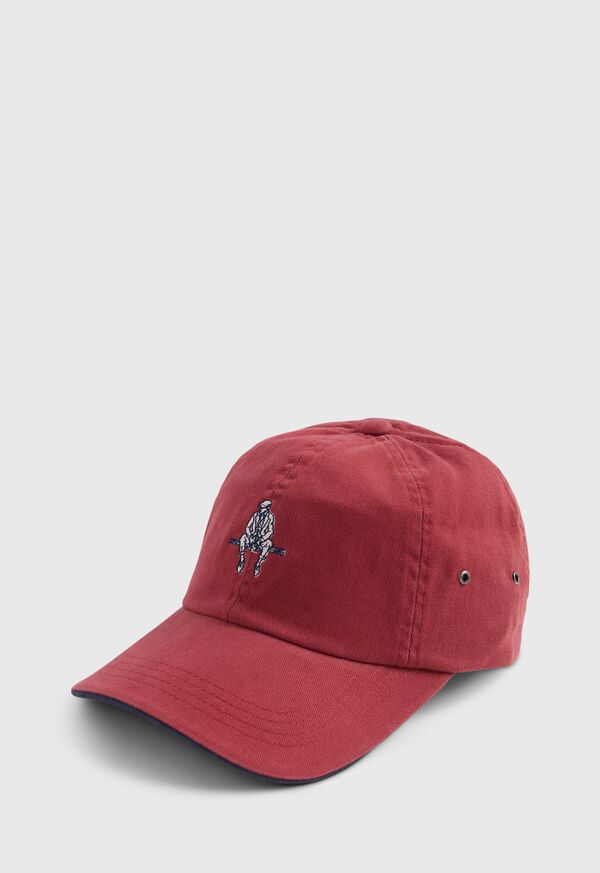 Paul Stuart Logo Baseball Cap Red | AU_PAUL35617