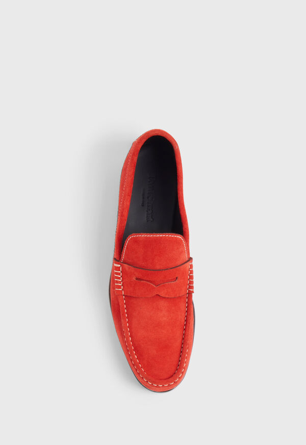 Paul Stuart Mason Suede Red | AU_PAUL50671