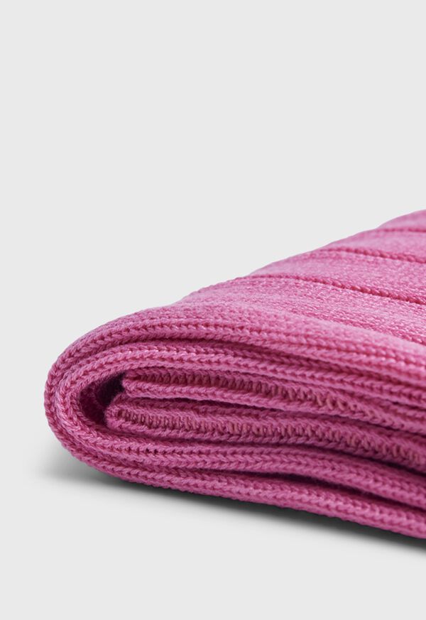 Paul Stuart Mercerized Cotton Ribbed Pink | AU_PAUL95338