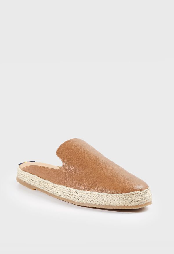 Paul Stuart Miami Leather Espadrille Brown | AU_PAUL30062