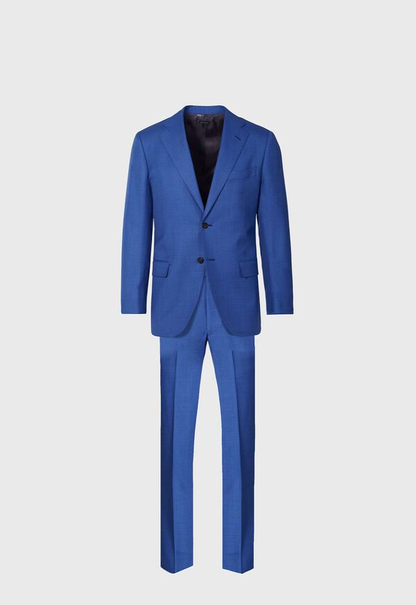 Paul Stuart Mid Blue All Year Wool Blue | AU_PAUL70676