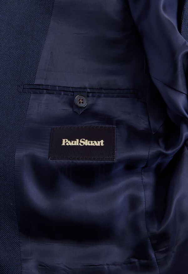 Paul Stuart Nailhead Wool Andrew Navy | AU_PAUL88296