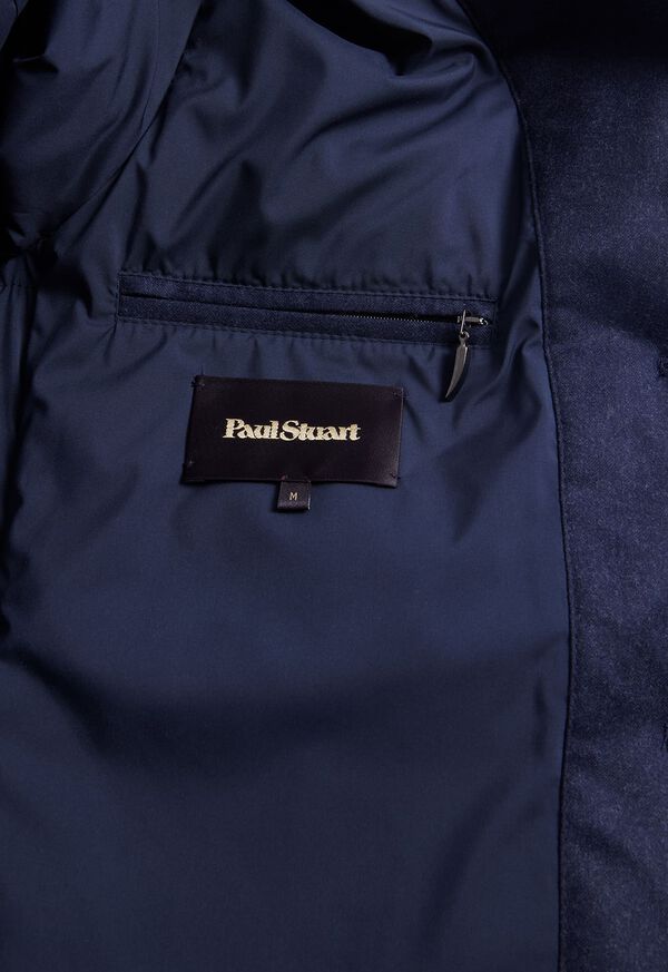 Paul Stuart Quilted Wool Jacket Blue | AU_PAUL36009