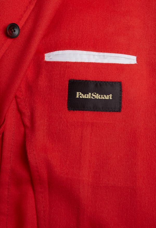 Paul Stuart Red Cashmere Soft Red | AU_PAUL15235