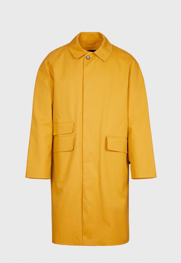 Paul Stuart Removable Lining Rain Mustard | AU_PAUL29481