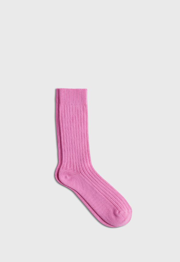 Paul Stuart Ribbed Sport Crew Pink | AU_PAUL32388