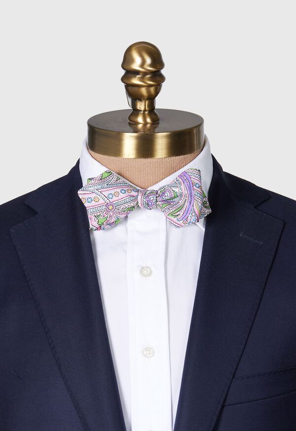 Paul Stuart Silk Twill Paisley Bow Multicolor | AU_PAUL65944