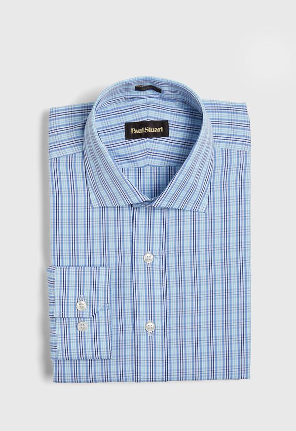 Paul Stuart Slim Fit Plaid Blue / Turquoise / Navy | AU_PAUL76221