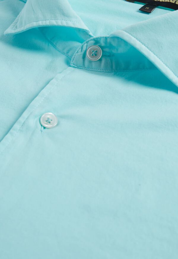 Paul Stuart Soft Cotton Turquoise | AU_PAUL87521