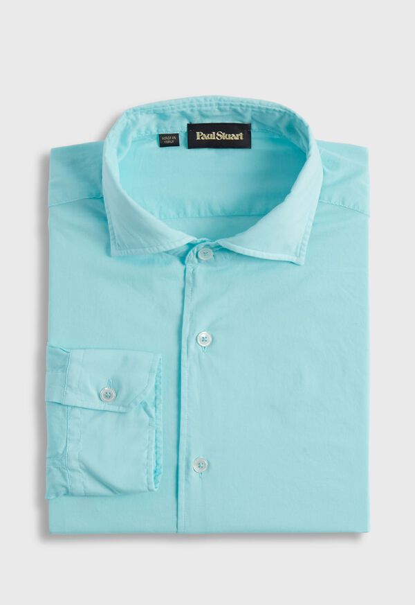 Paul Stuart Soft Cotton Turquoise | AU_PAUL87521