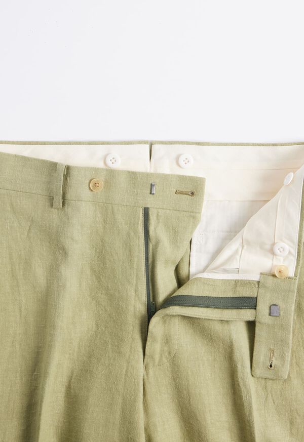 Paul Stuart Soft Linen Canvas Green | AU_PAUL70373