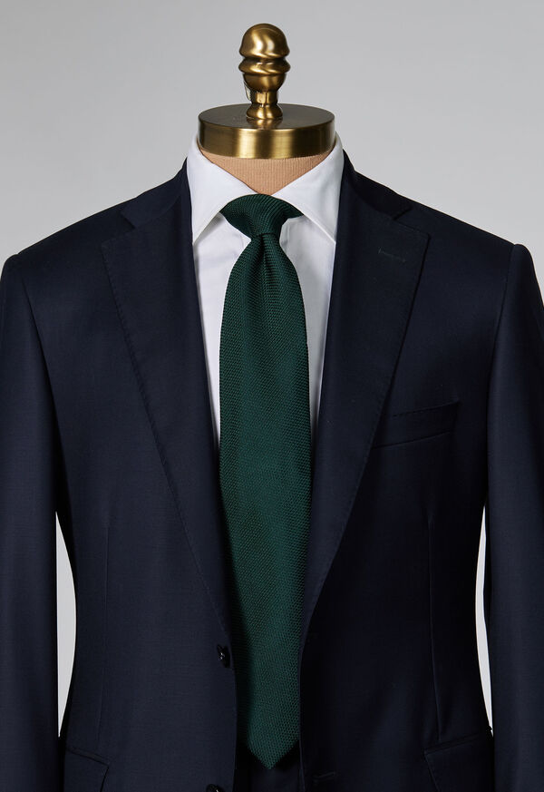 Paul Stuart Solid Silk Garza Dark Green | AU_PAUL77181