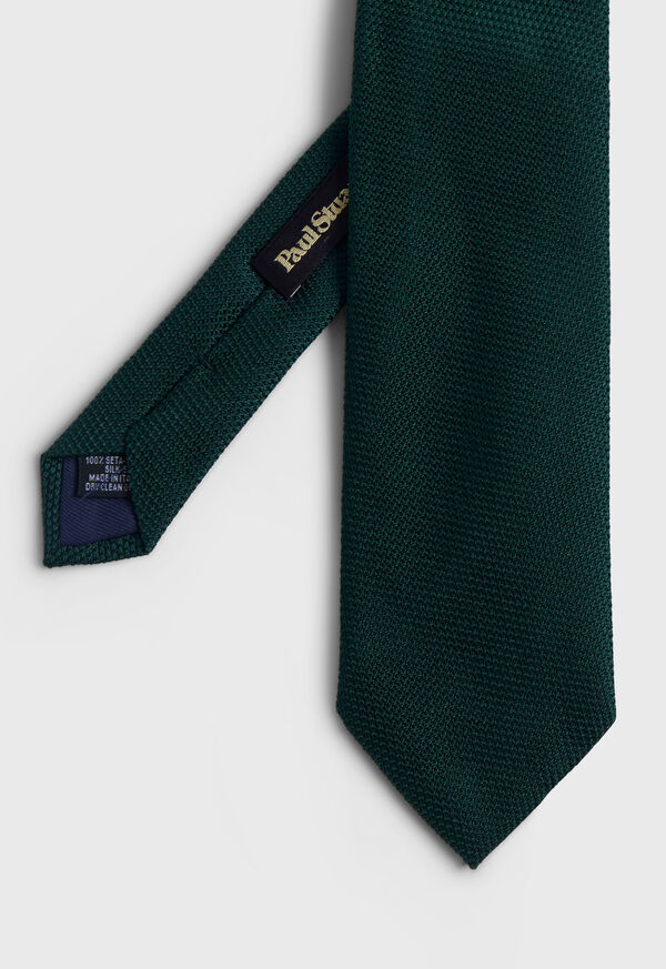 Paul Stuart Solid Silk Garza Dark Green | AU_PAUL77181