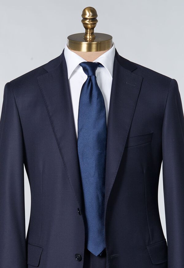 Paul Stuart Solid Silk Navy | AU_PAUL87359