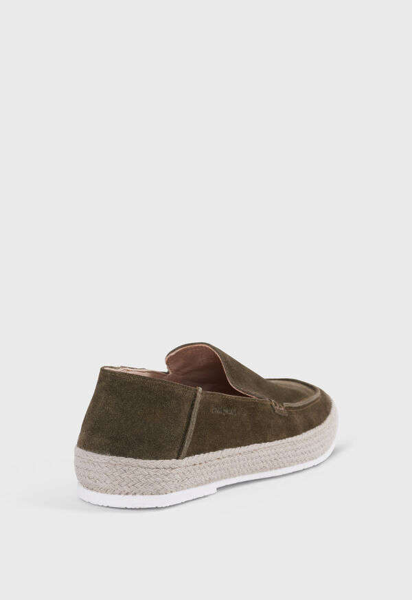 Paul Stuart St. Croix Suede Espadrille Green | AU_PAUL16201