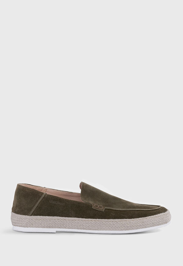 Paul Stuart St. Croix Suede Espadrille Green | AU_PAUL16201