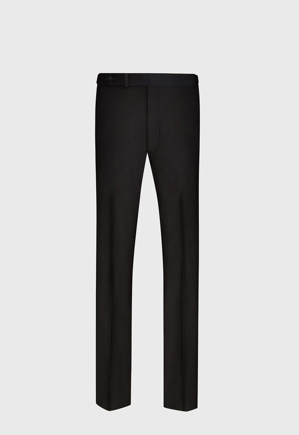 Paul Stuart Super 120s Wool Paul Tuxedo Black | AU_PAUL53077