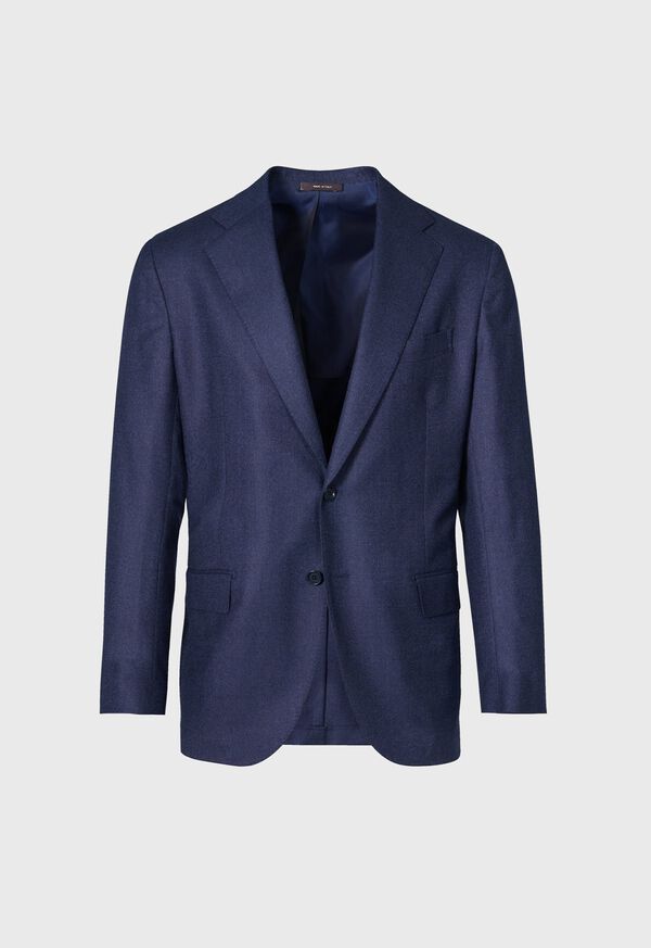 Paul Stuart Textured Solid Wool Navy | AU_PAUL21818