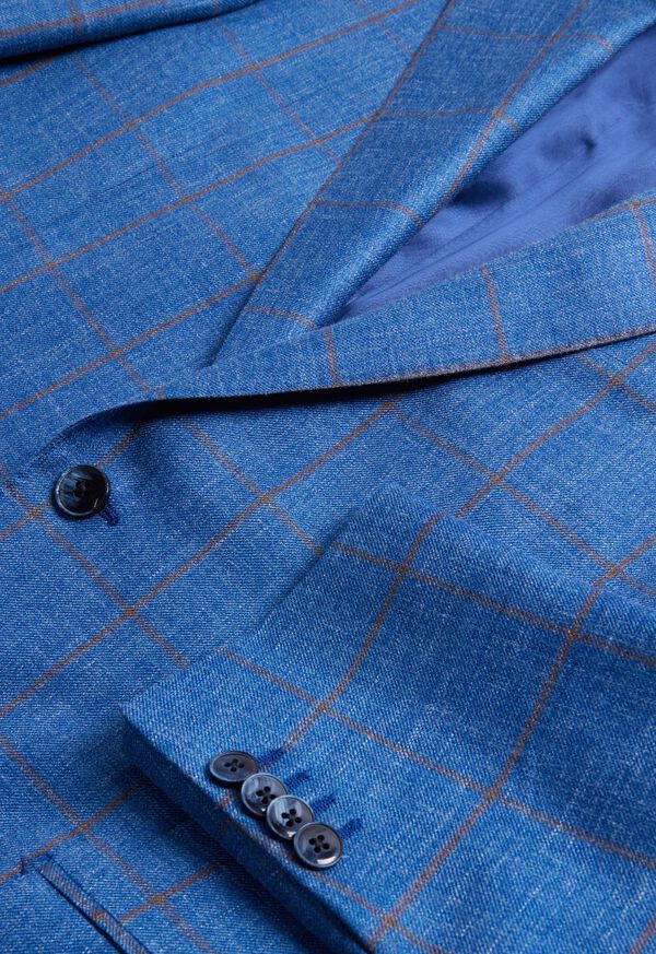 Paul Stuart Windowpane Blue | AU_PAUL74754