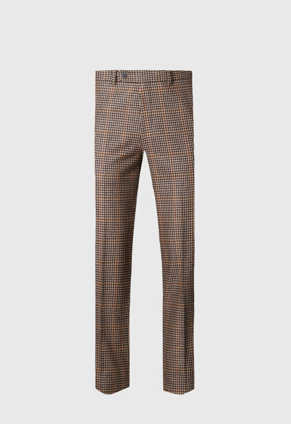 Paul Stuart Wool Plaid Brown | AU_PAUL48160