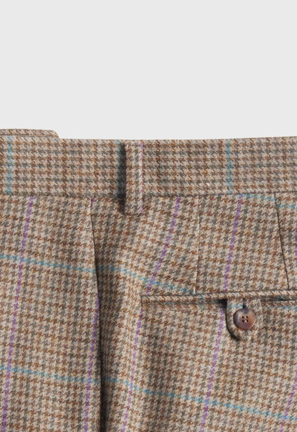 Paul Stuart Wool Plaid James Olive | AU_PAUL11563