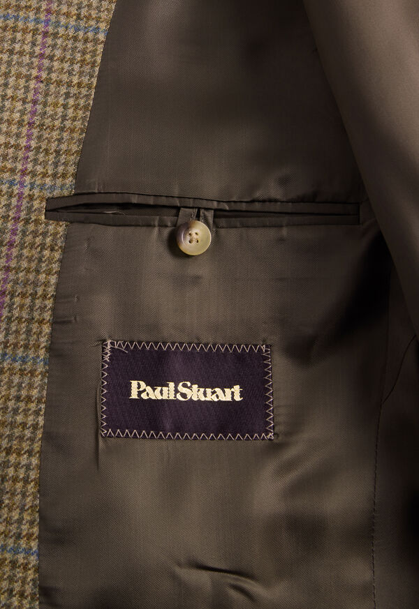 Paul Stuart Wool Plaid Paul Olive | AU_PAUL92133