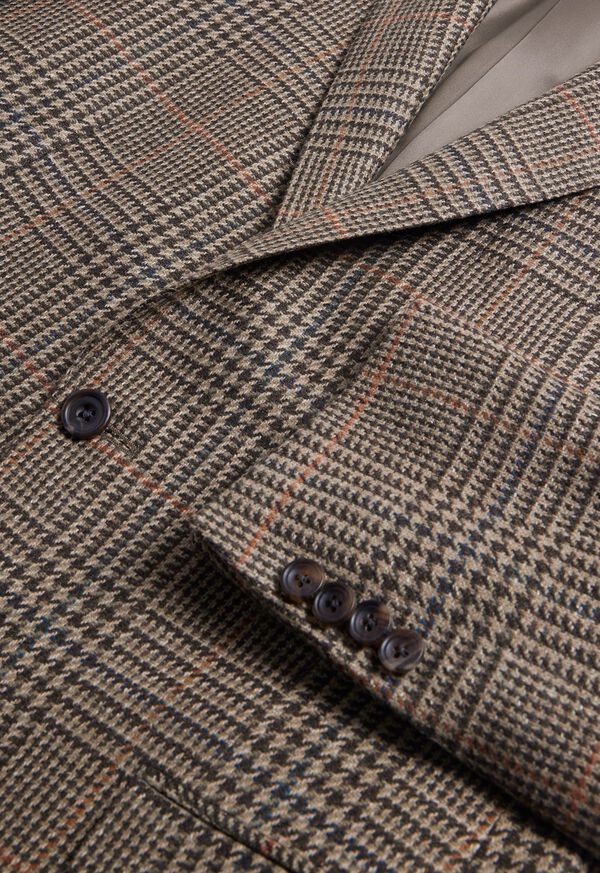 Paul Stuart Wool Plaid Paul Olive | AU_PAUL95396