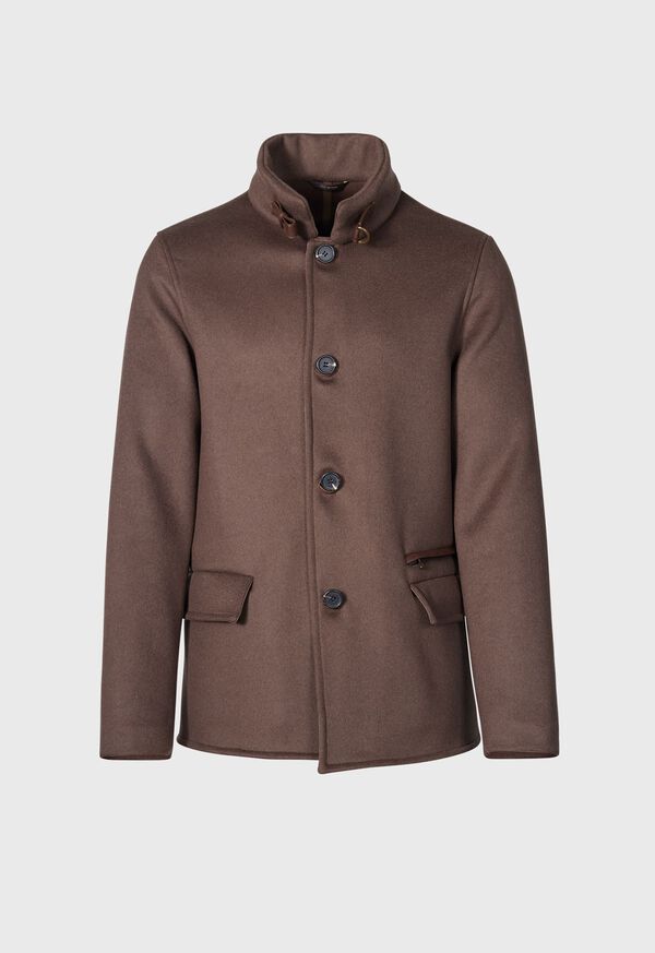 Paul Stuart Wool & Cashmere Double Faced Jacket Brown | AU_PAUL35313